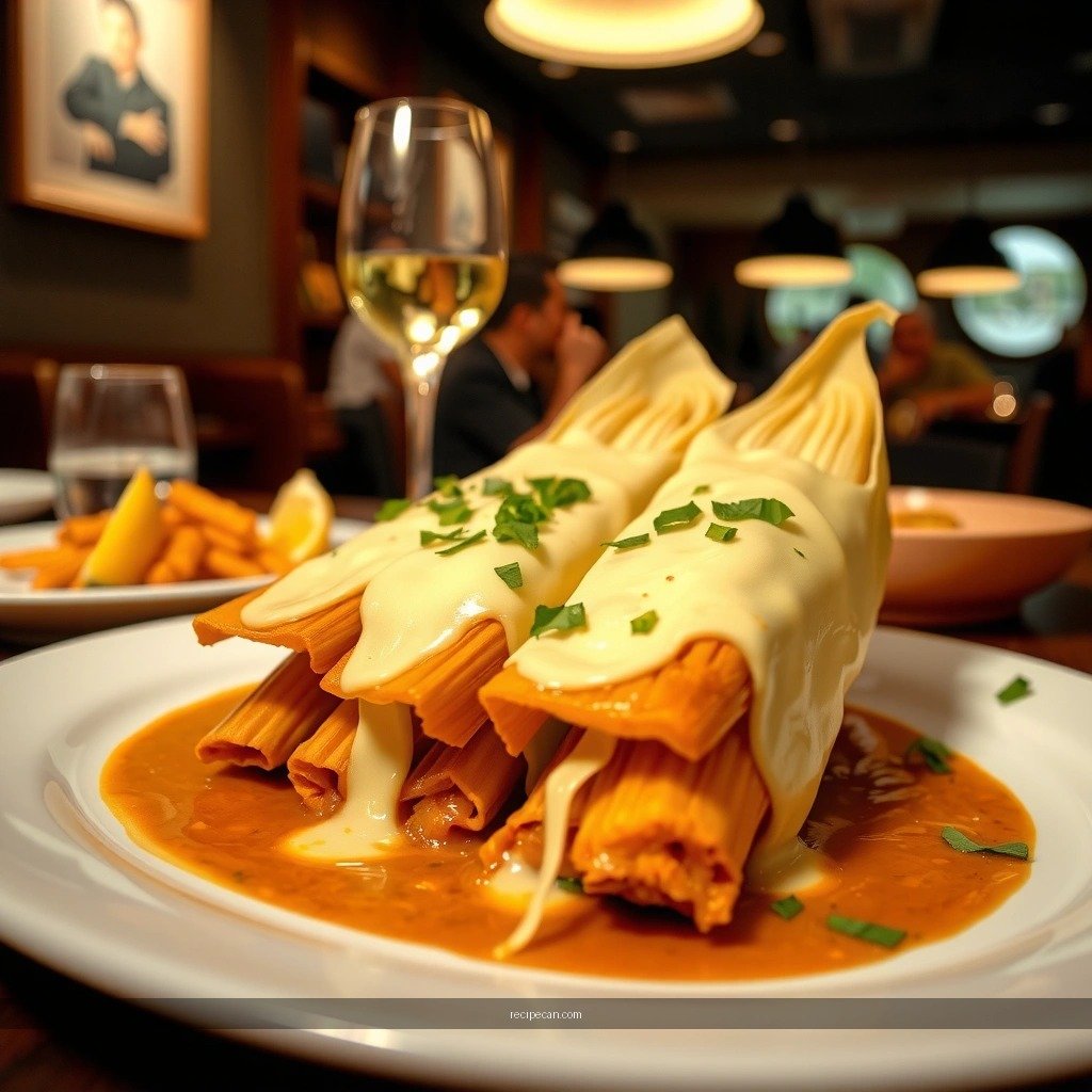 Green Chili and Cheese Tamales - recipe for green chili and cheese tamales
