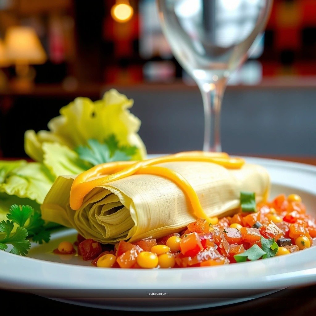 Green Masa - green corn tamale recipe