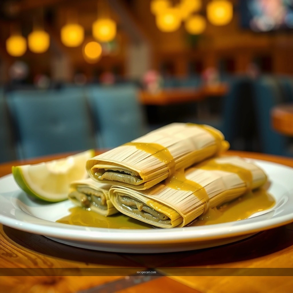 Green Sauce - green tamales recipe