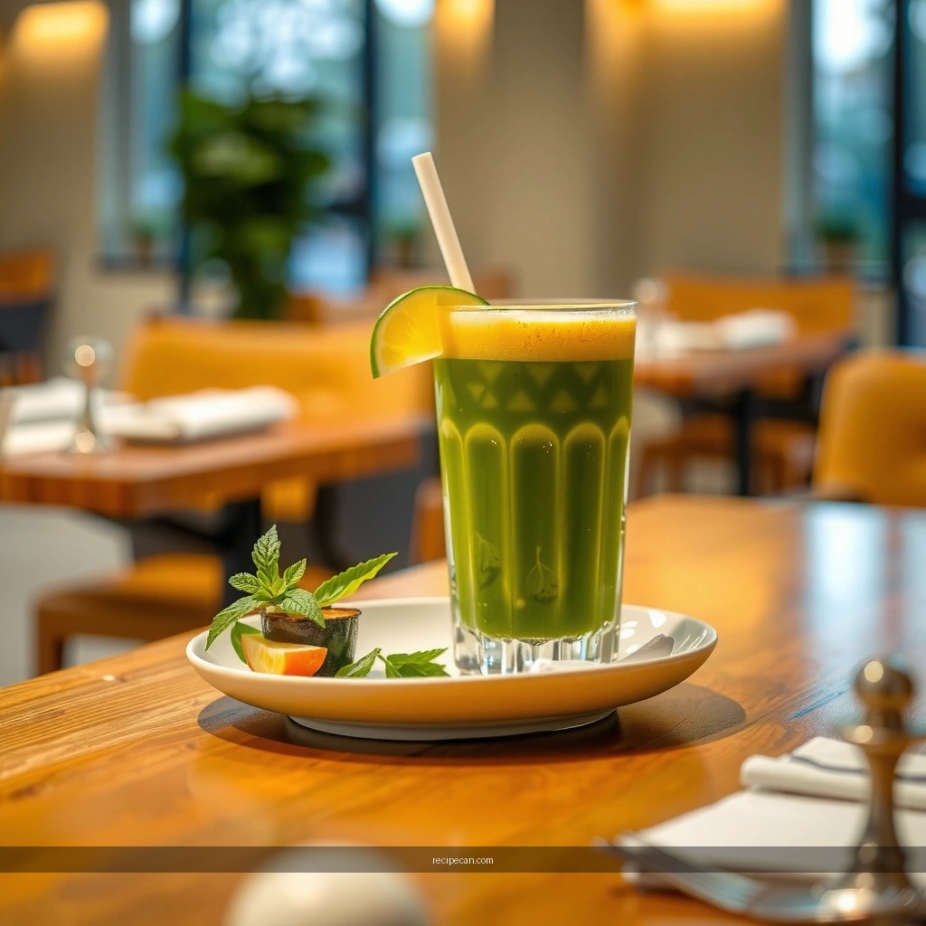 Green Tea Drink - green tea drink recipe