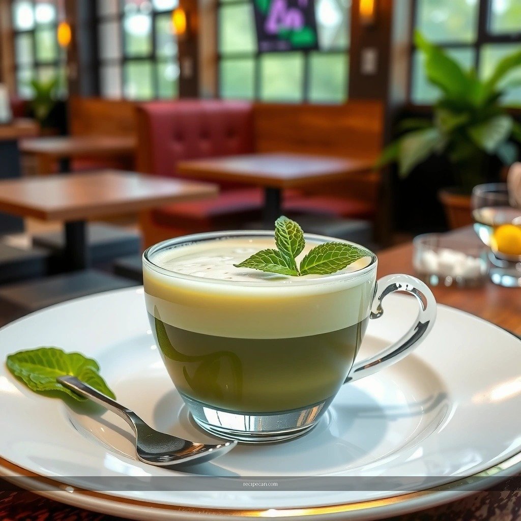 Green Tea Latte - green tea latte recipe