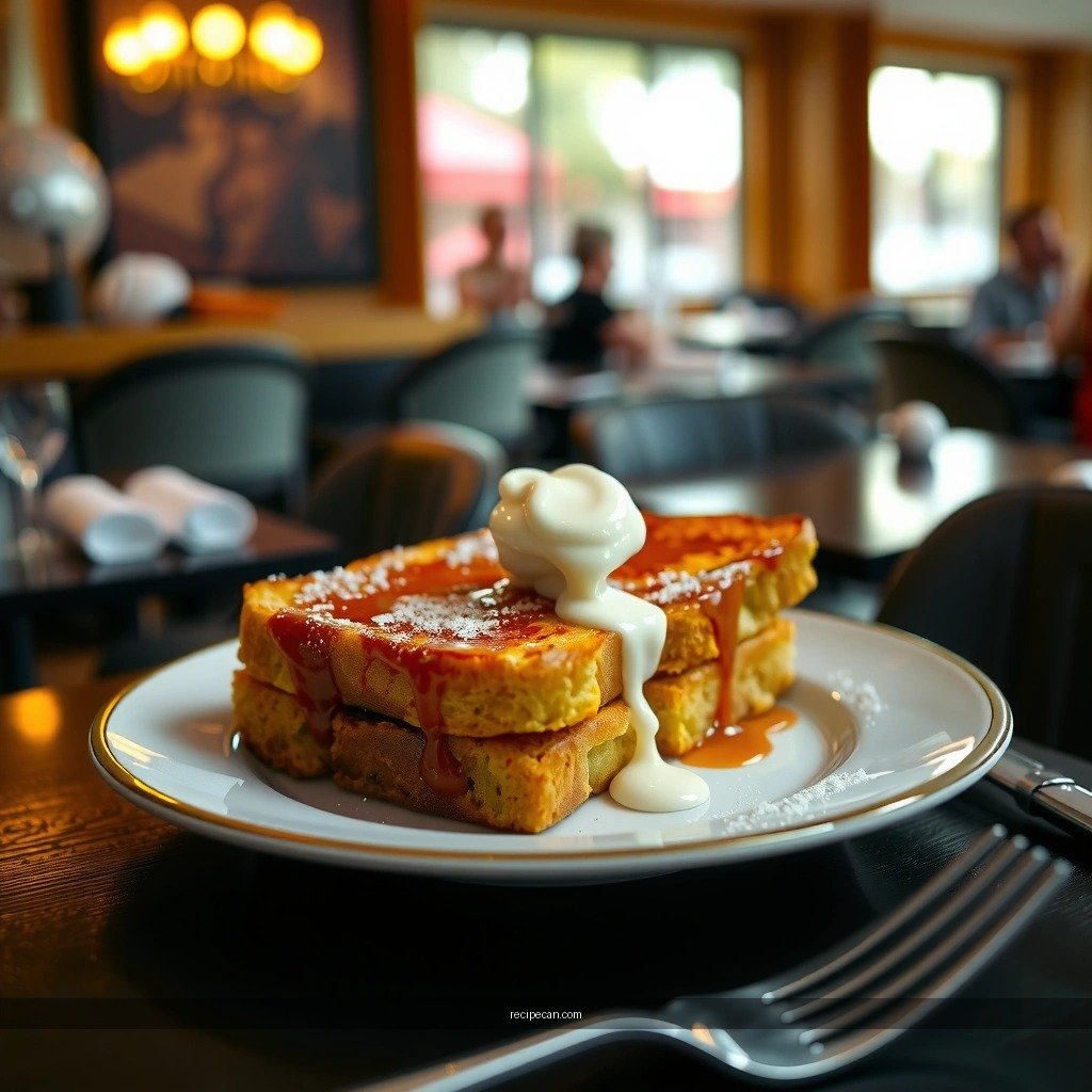 Half and Half Soak - simple french toast recipe with half and half
