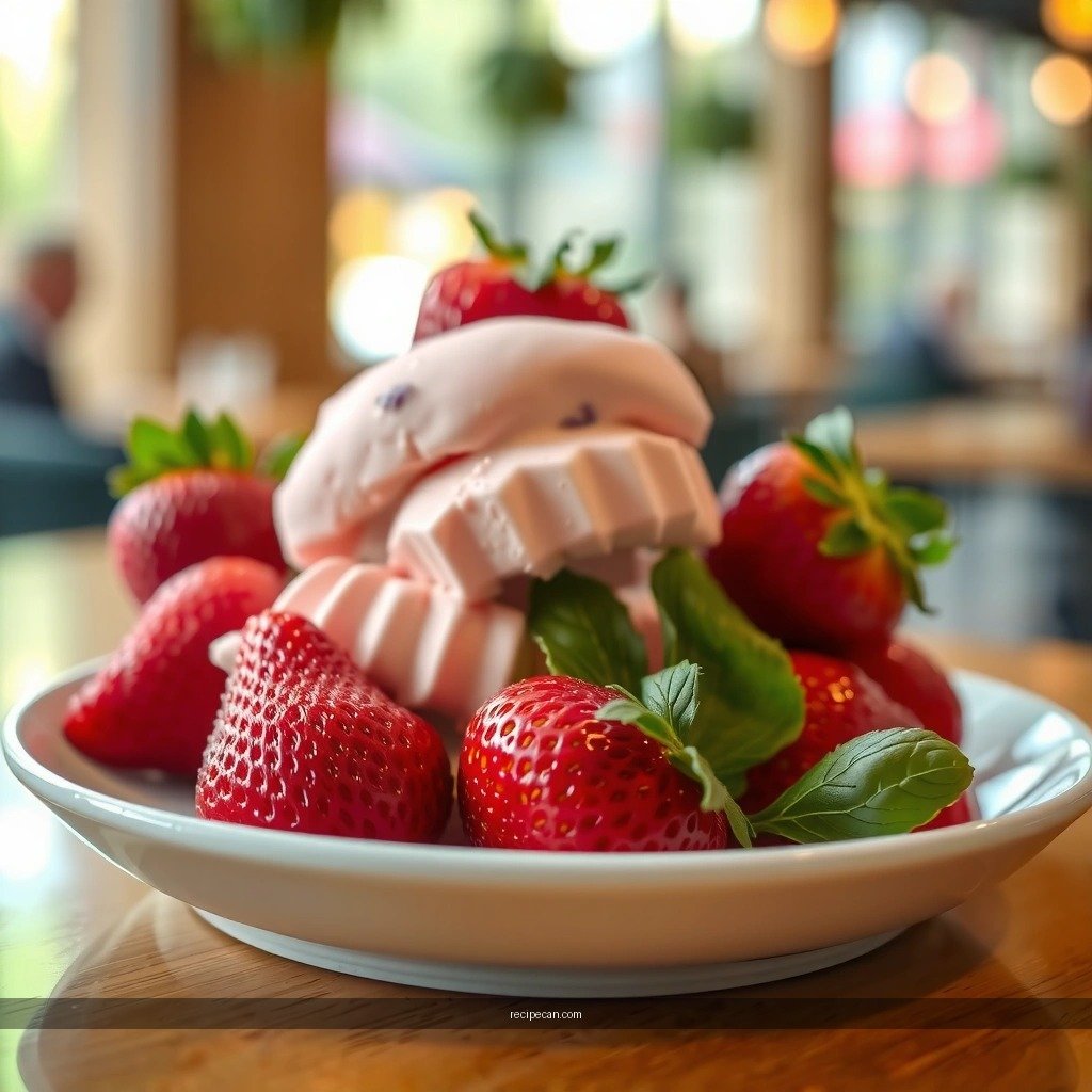 Healthier Creamy Base - healthy strawberry ice cream recipe
