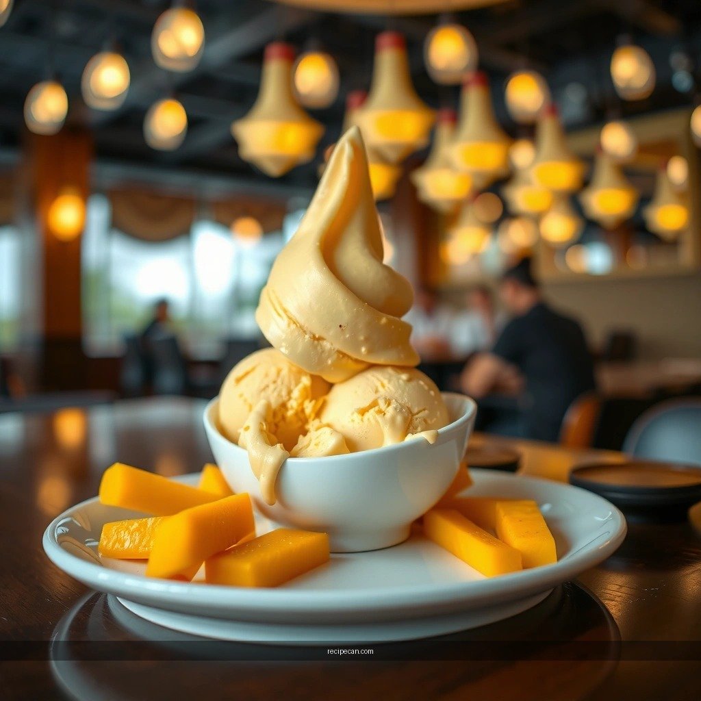 Healthy Creamy Base - healthy mango ice cream recipe