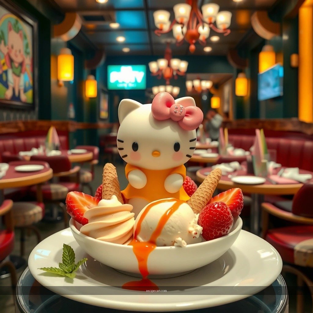 Hello Kitty - all ice cream recipes hello kitty