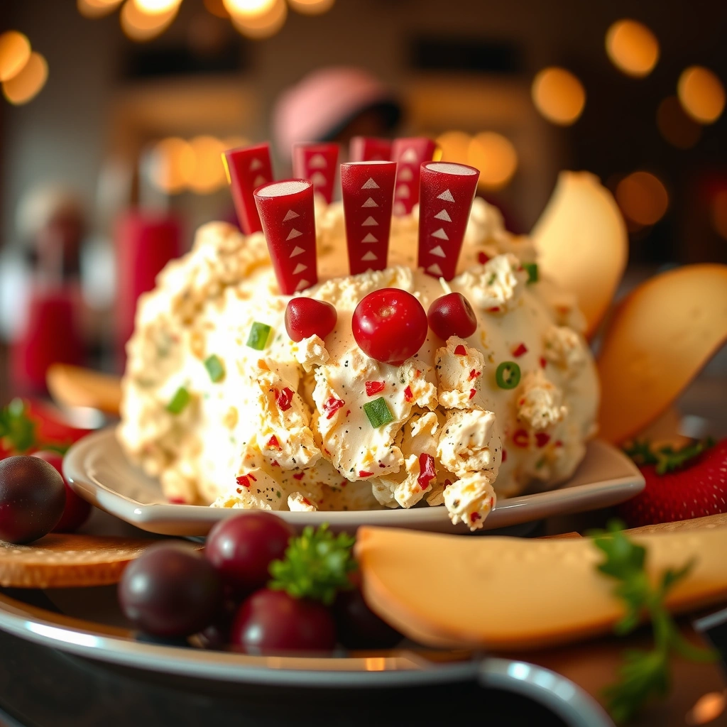 Herb & Garlic Cream Cheese Ball - philadelphia cream cheese ball recipes