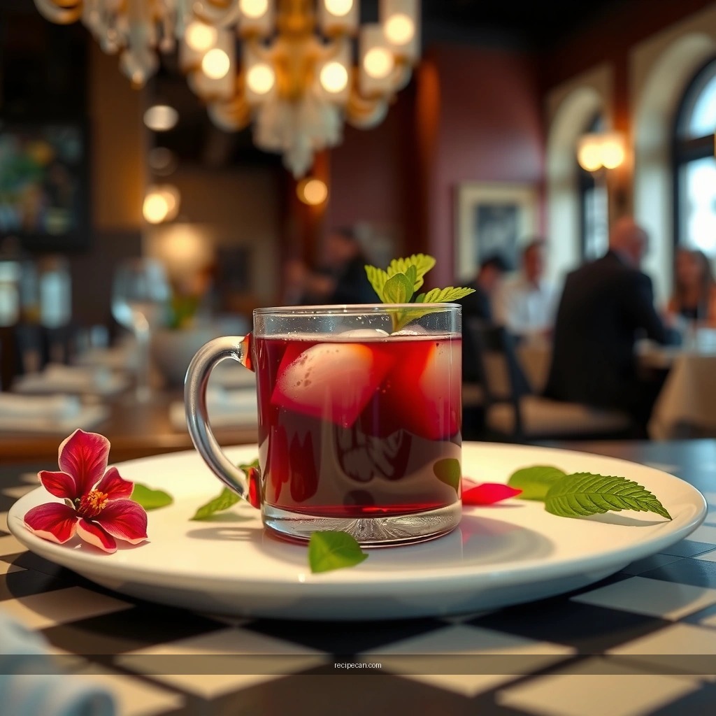 Hibiscus Tea - recipe for hibiscus tea