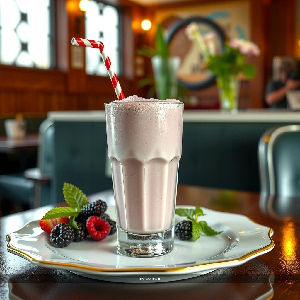 Huckleberry Milkshake - huckleberry milkshake recipe