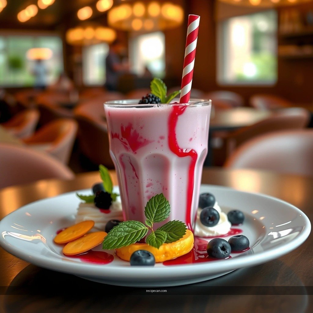 Huckleberry Milkshake - huckleberry milkshake recipe