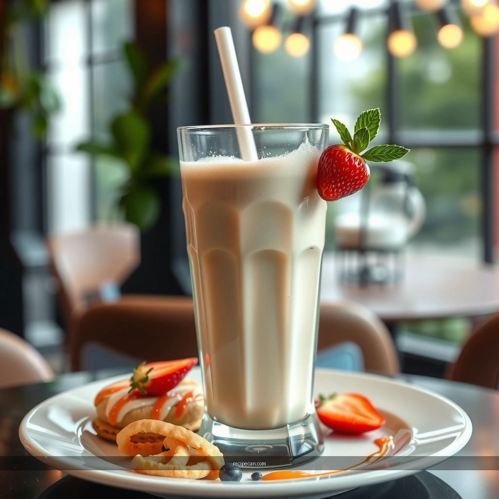Ice - blender milkshake recipe