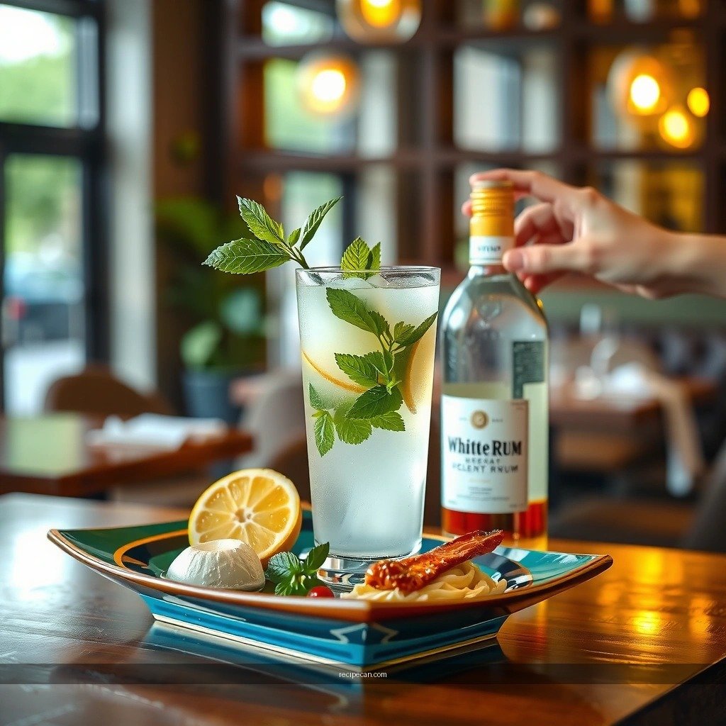 Ice - mojito recipe white rum