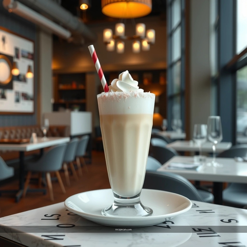 Ice Cream - milkshake from ice cream recipe