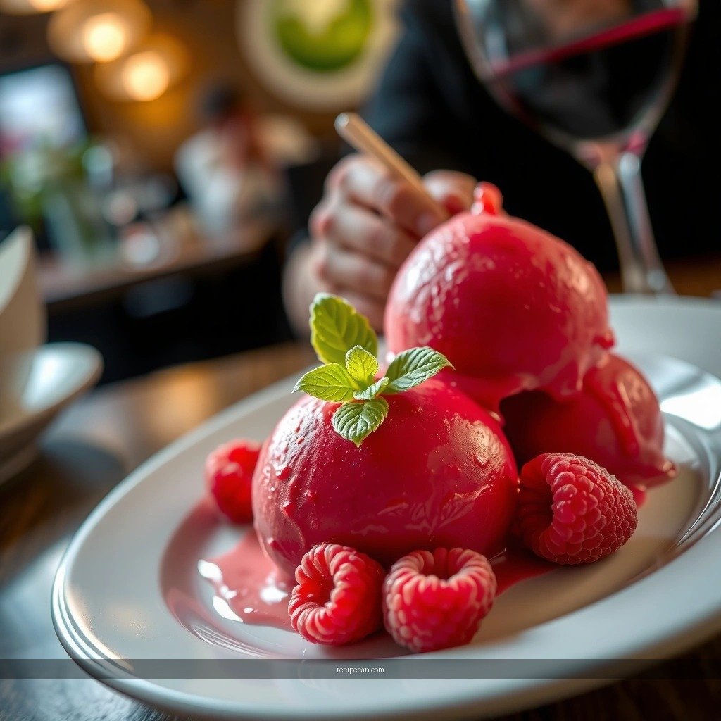 Ice Cream Maker - raspberry sorbet recipe ice cream maker