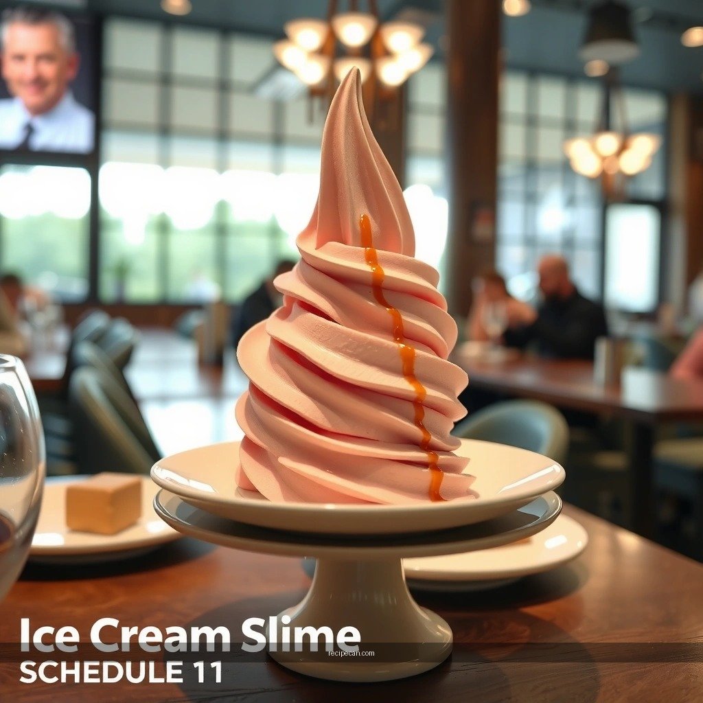 Ice Cream Slime - ice cream slime recipe schedule 1