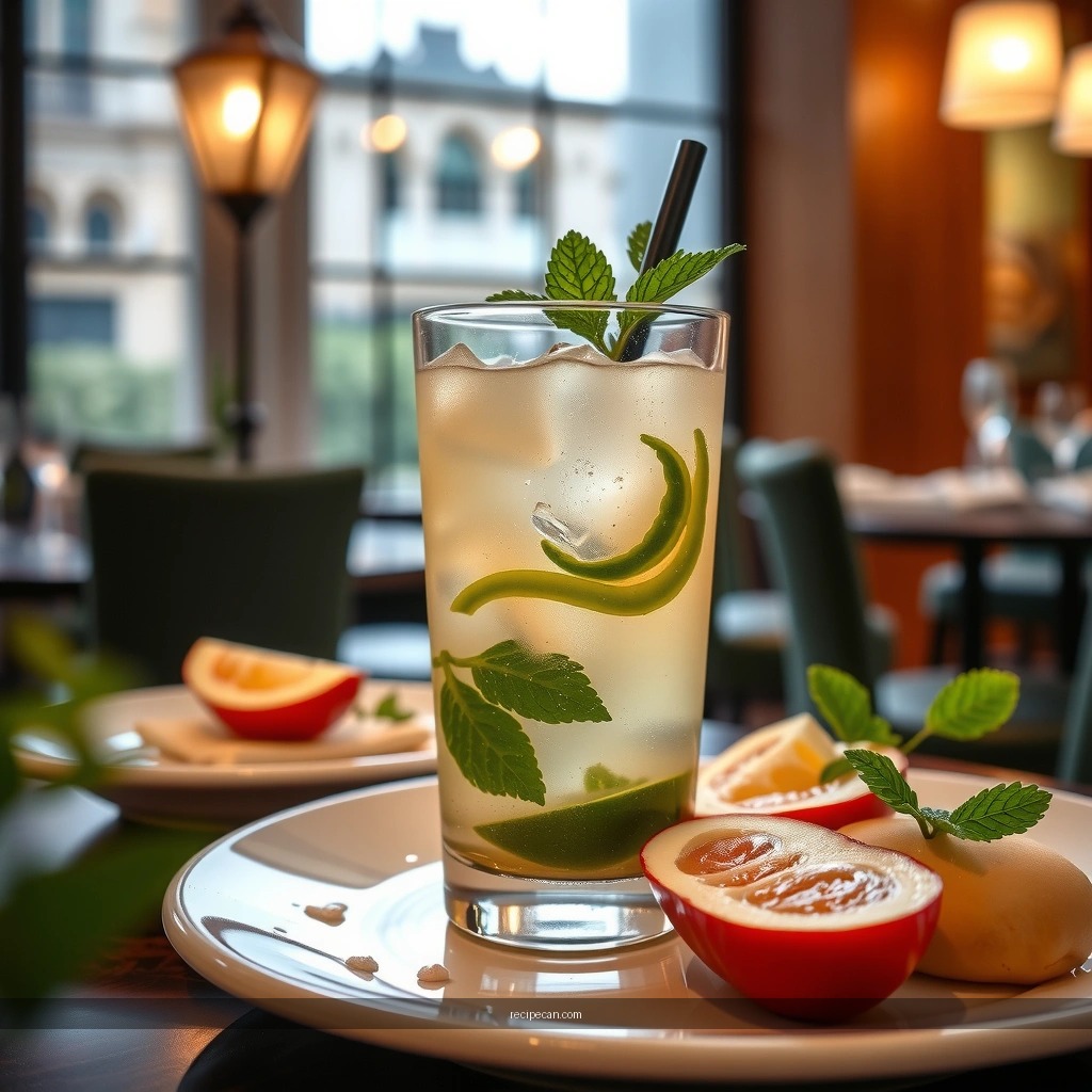 Ingredient Swaps - non alcoholic mojito drink recipe