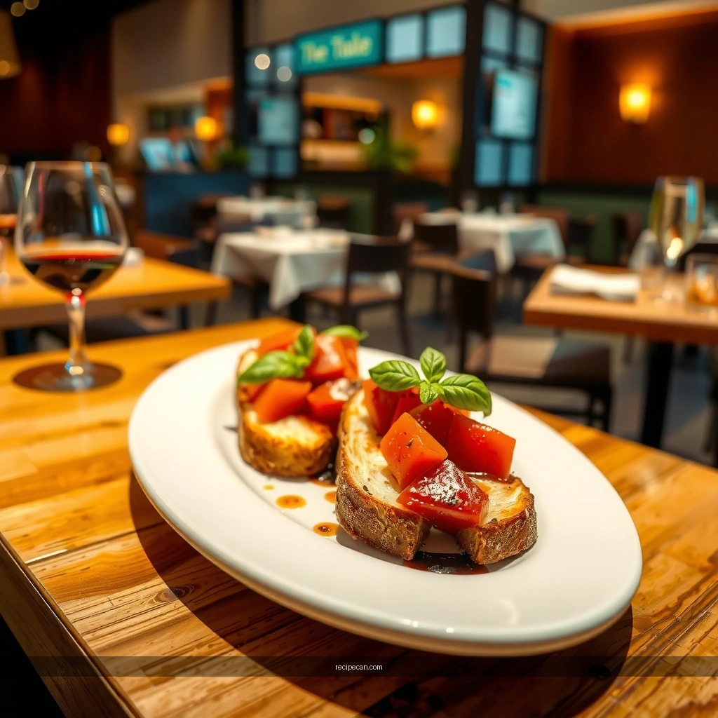 Ingredients - bruschetta balsamic glaze recipe