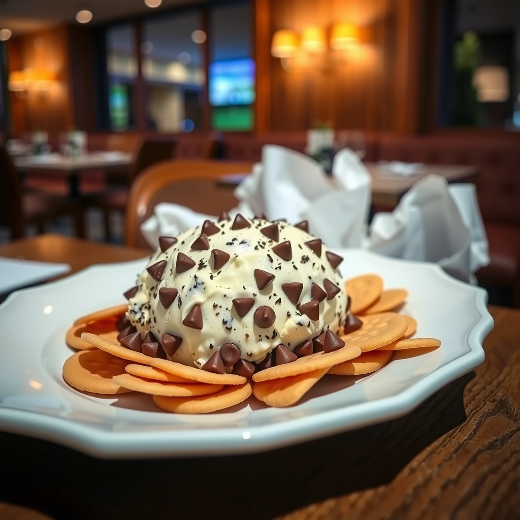 Ingredients - chocolate chip cheese ball recipe