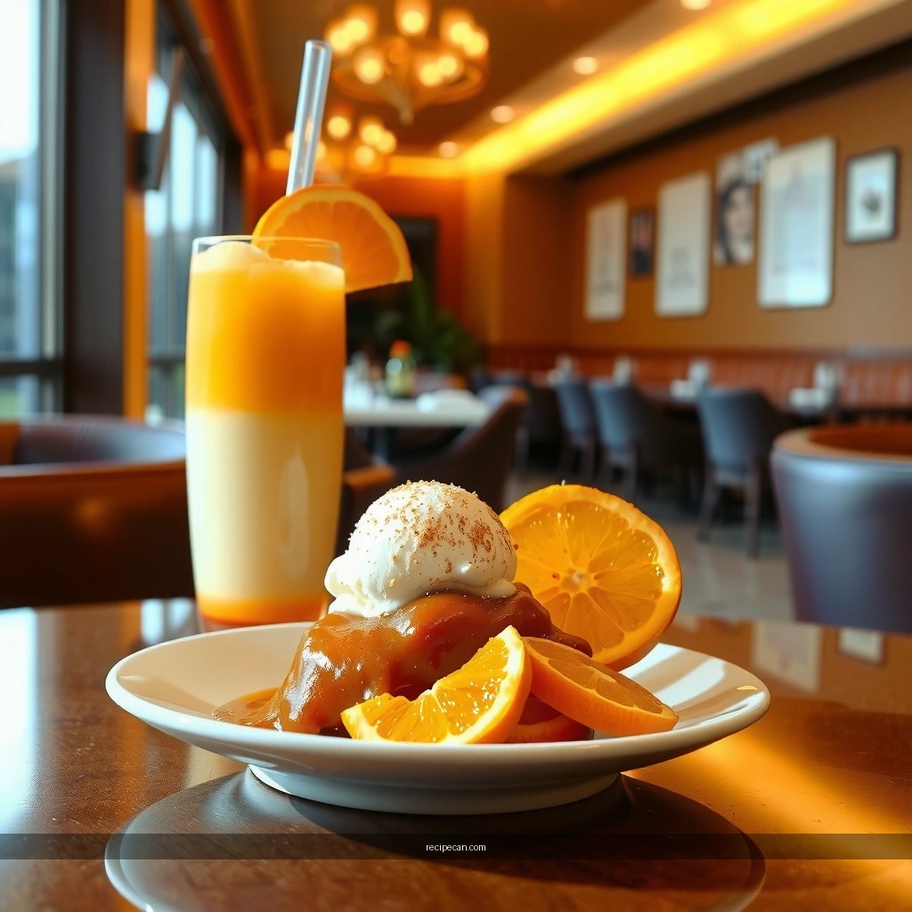 Ingredients - orange julius with ice cream recipe