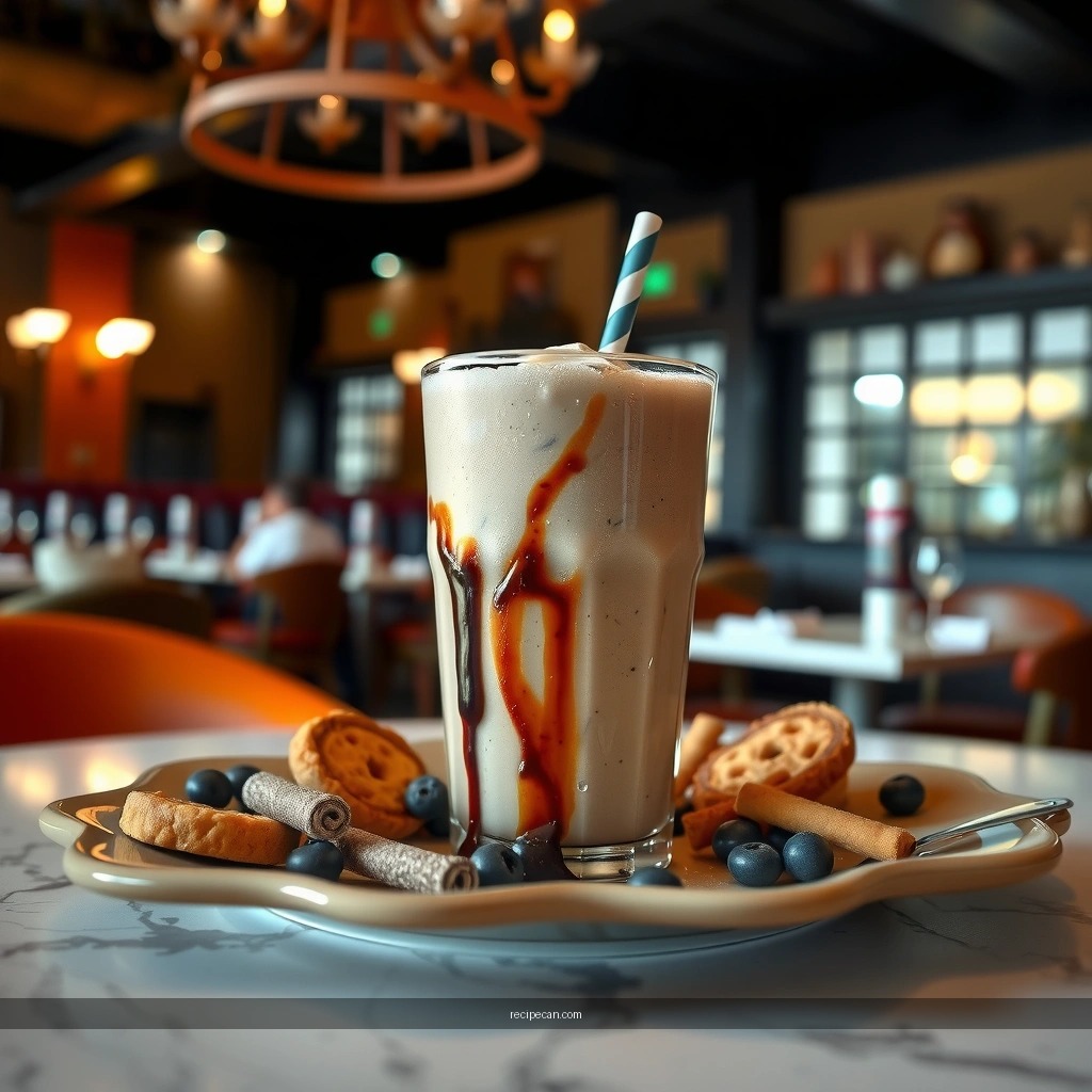 Ingredients - chocolate malt milkshake recipe
