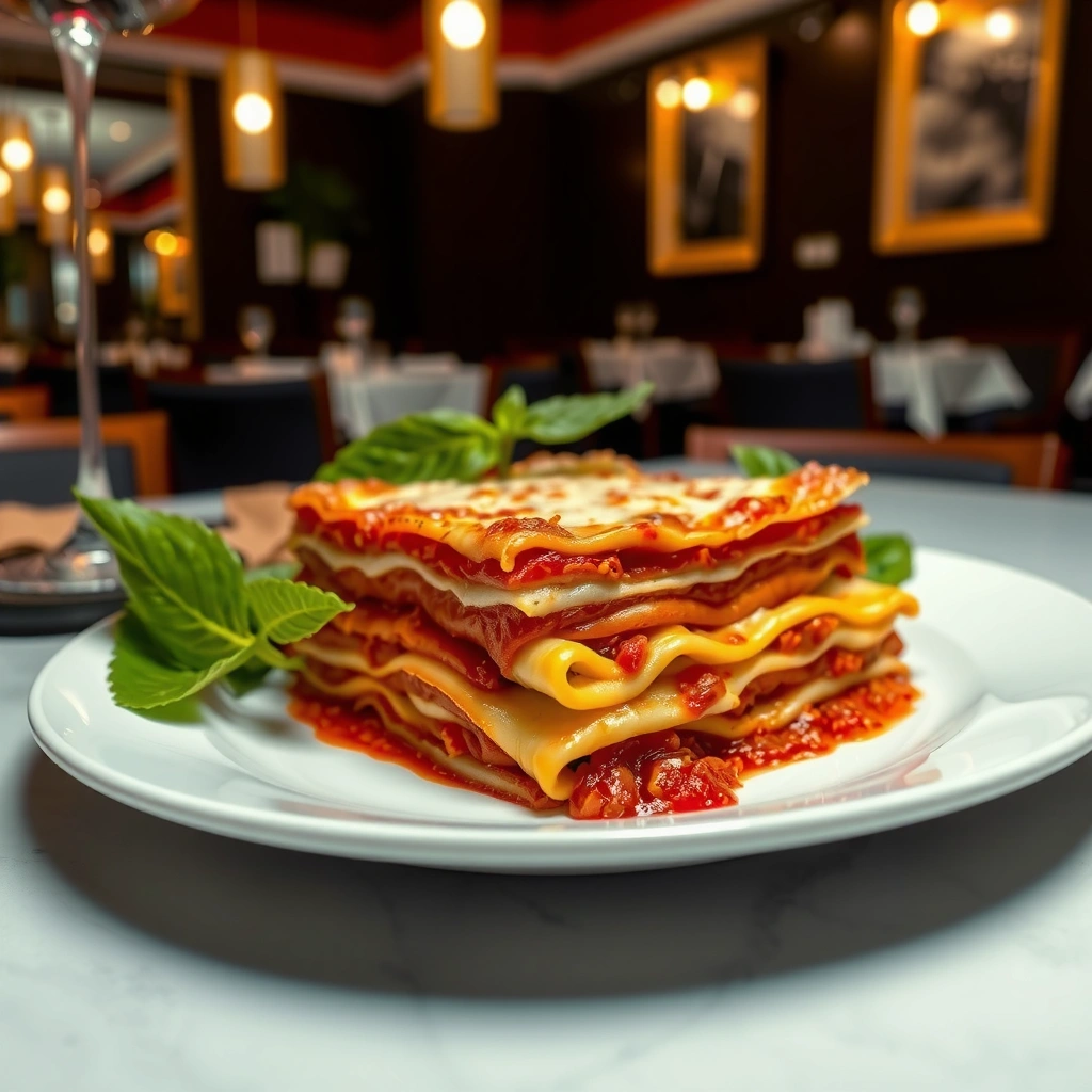 Ingredients - authentic italian lasagna recipe