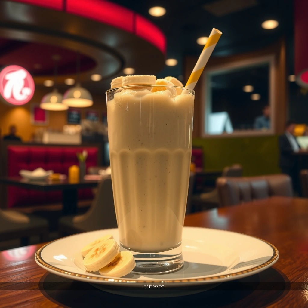 Ingredients - chick fil banana pudding milkshake recipe