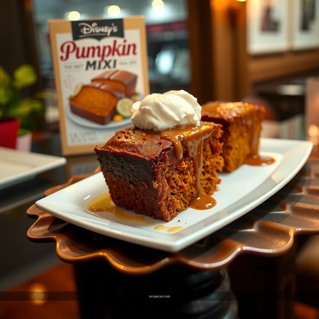 Ingredients - pumpkin bread recipe with pudding mix