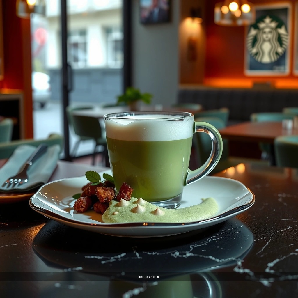 Ingredients - starbucks matcha green tea latte recipe