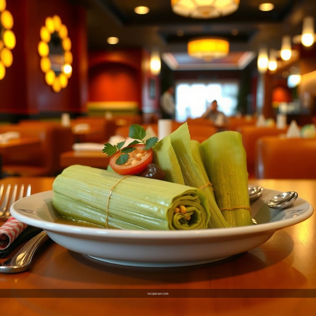 Ingredients - green corn tamales recipe