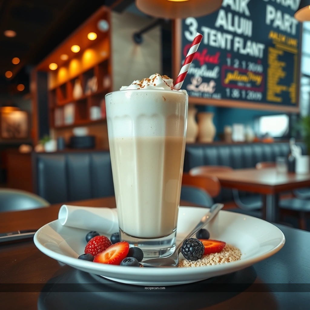 Ingredients - best milkshake recipe