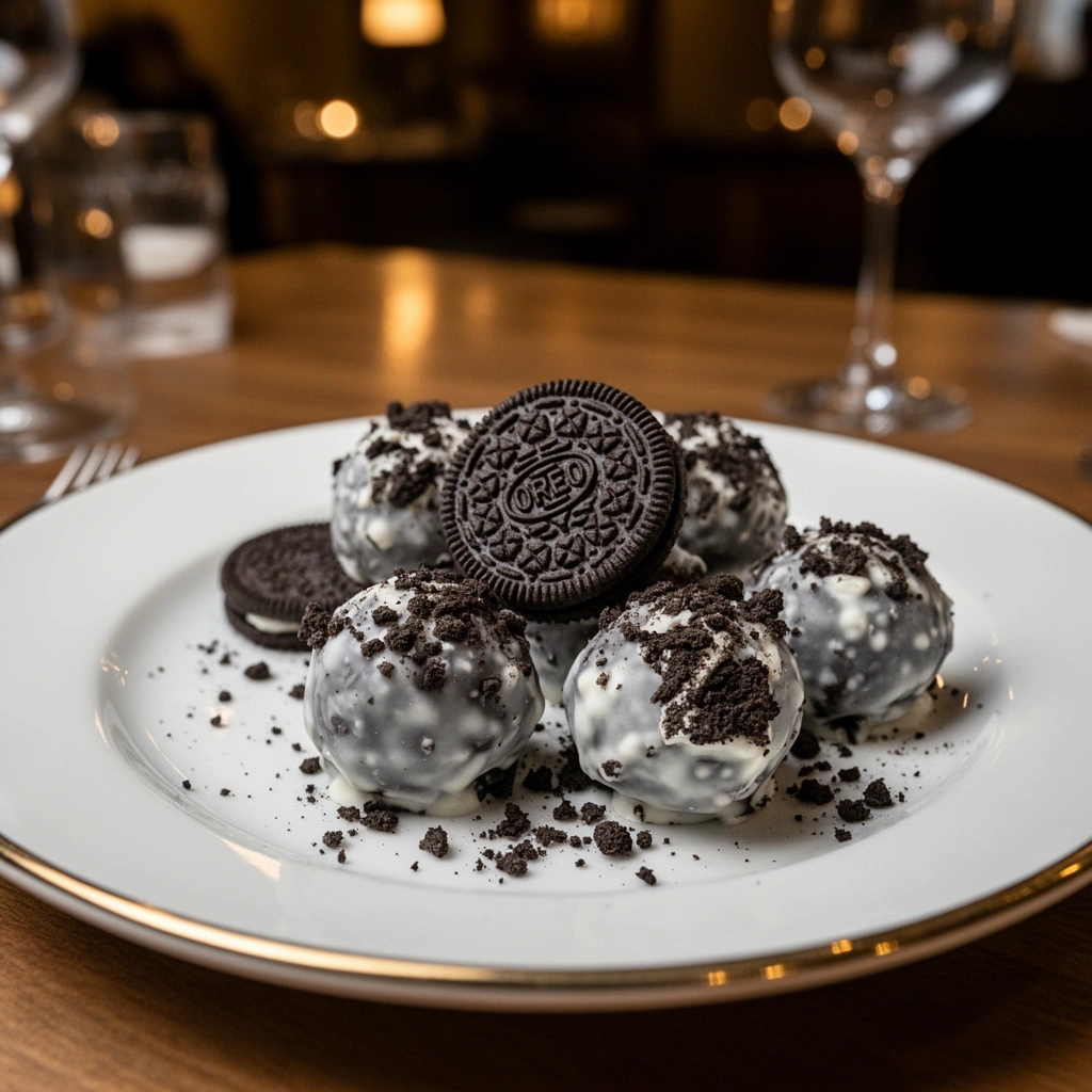 Ingredients - oreo balls recipe