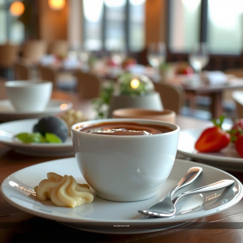 Ingredients - chocolate pudding no eggs recipe