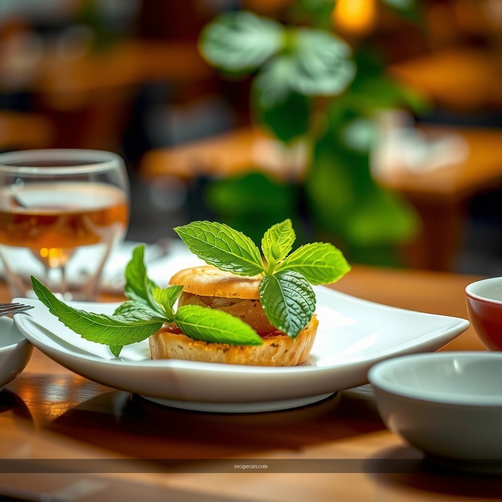 Ingredients - mint leaves tea recipe