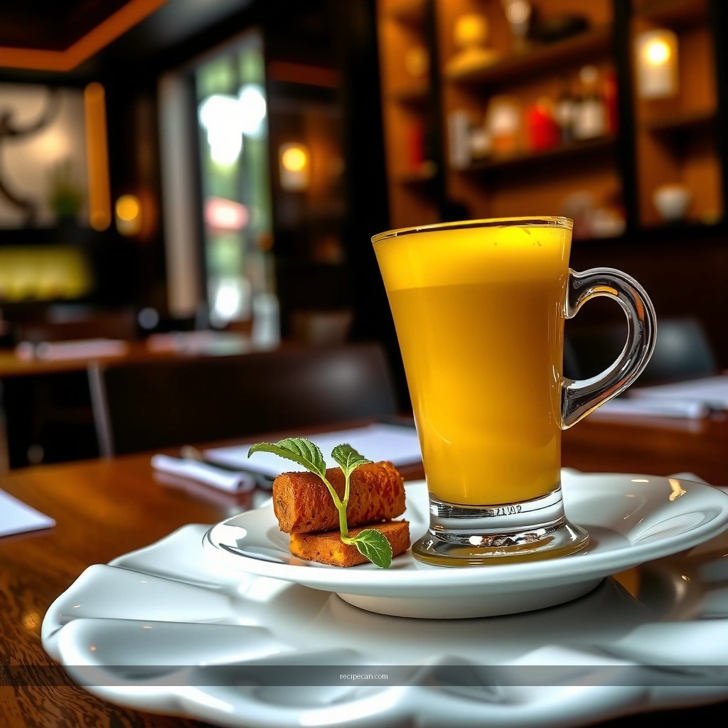 Ingredients - turmeric ginger tea recipe