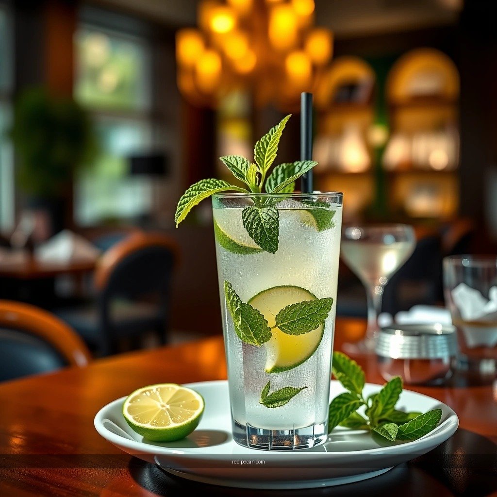 Ingredients - authentic mojito recipe