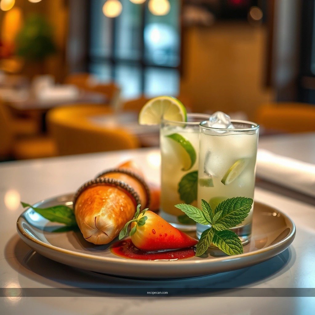Ingredients - winter mojito recipe