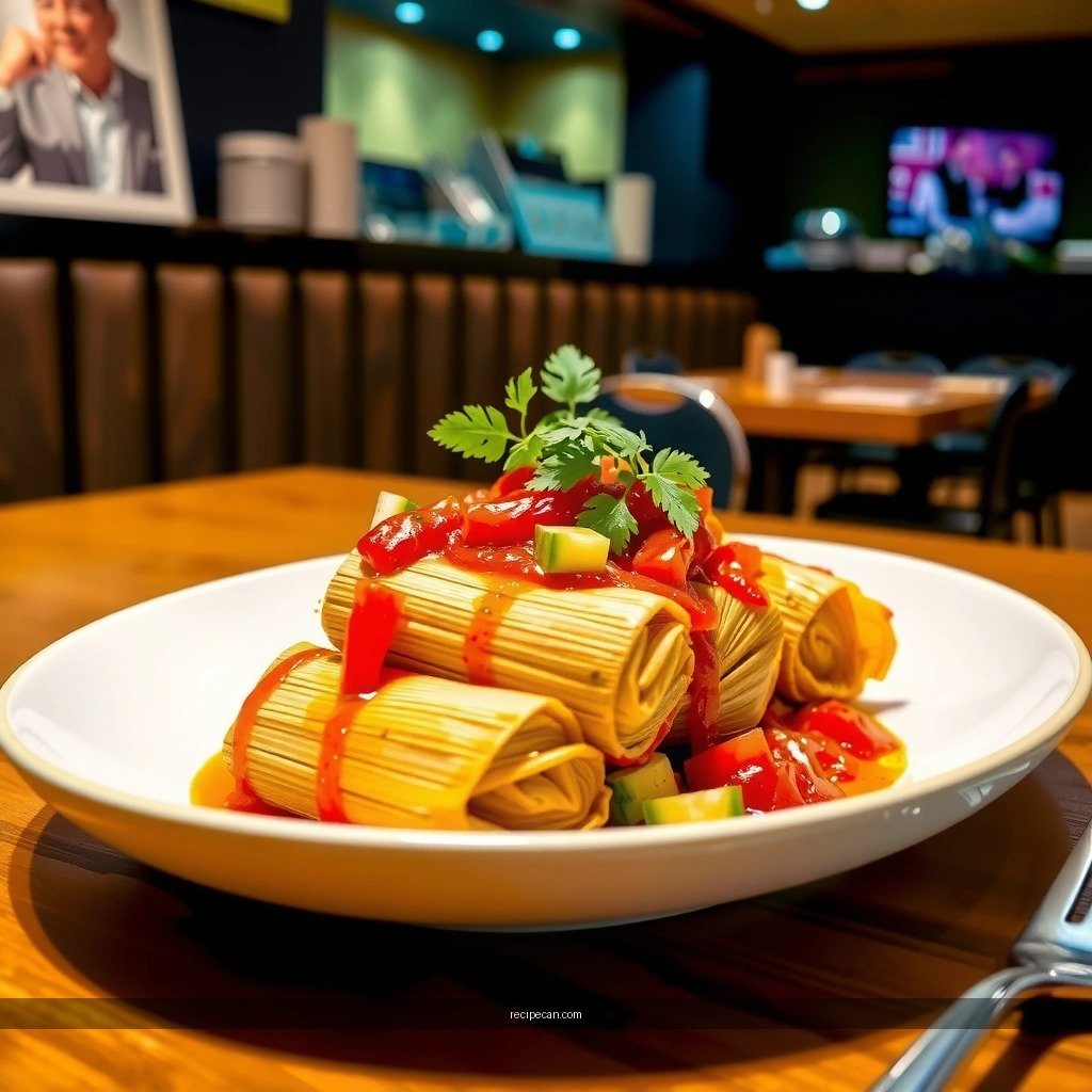 Ingredients and Equipment - red chili tamales recipe