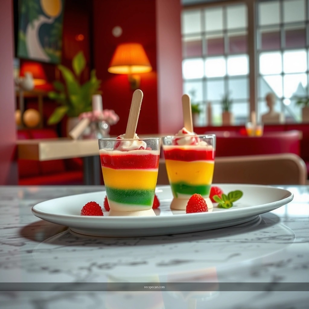 Ingredients and Supplies - jello pudding pop recipe