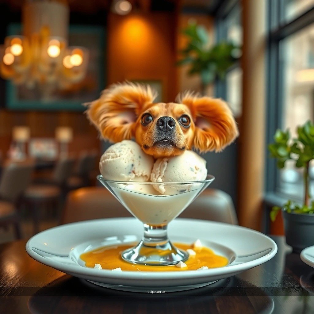 Ingredients and Tools - dog ice cream recipe with yogurt