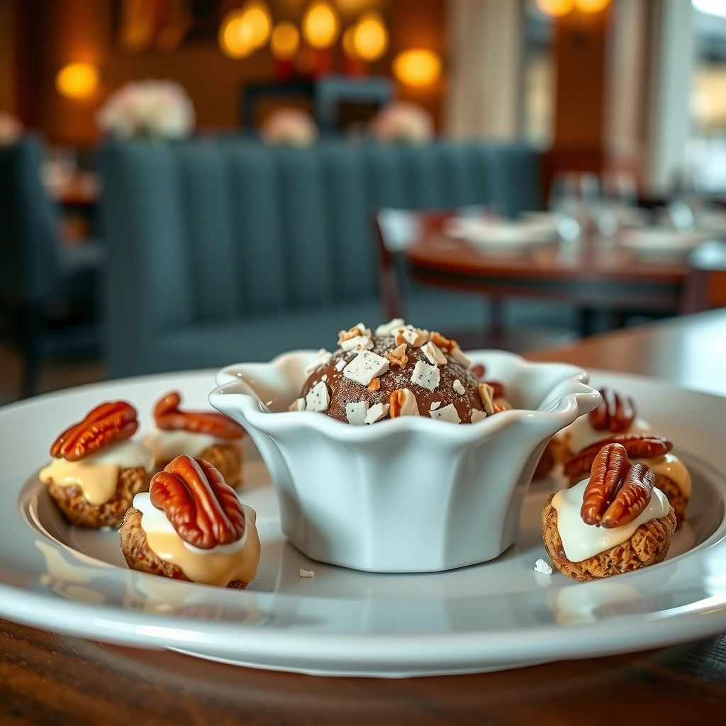 Instructions - recipe pecan pie balls