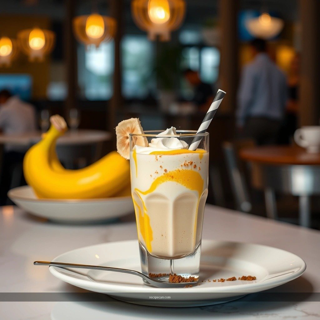 Instructions - banana milkshake easy recipe