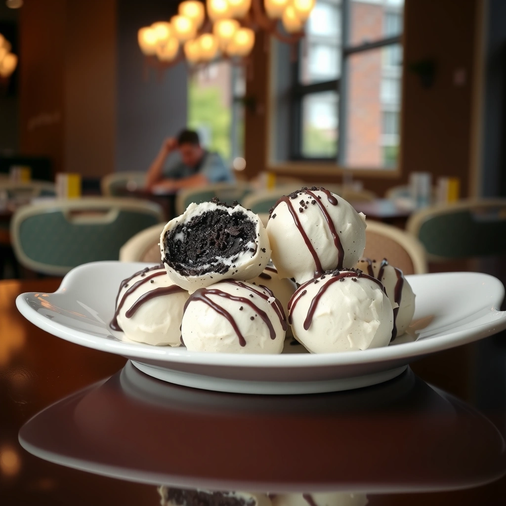 Instructions - oreo cream cheese balls recipe