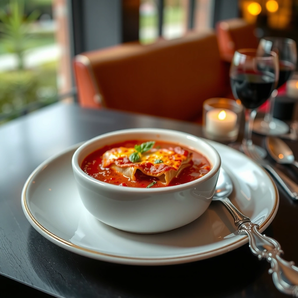 Instructions - lasagna soup recipe