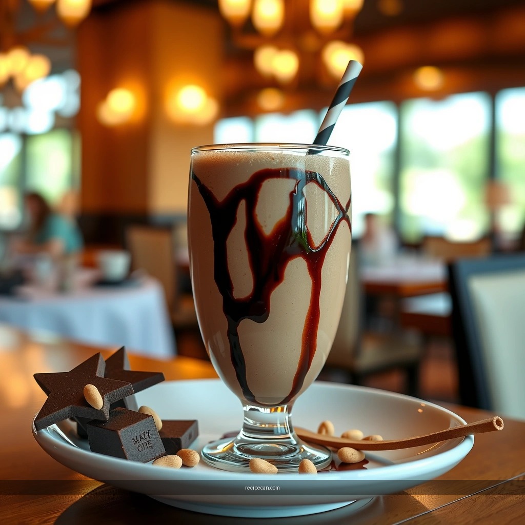 Instructions - chocolate peanut butter milkshake recipe