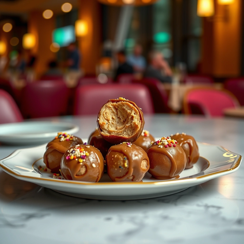 Instructions - recipe for peanut butter balls