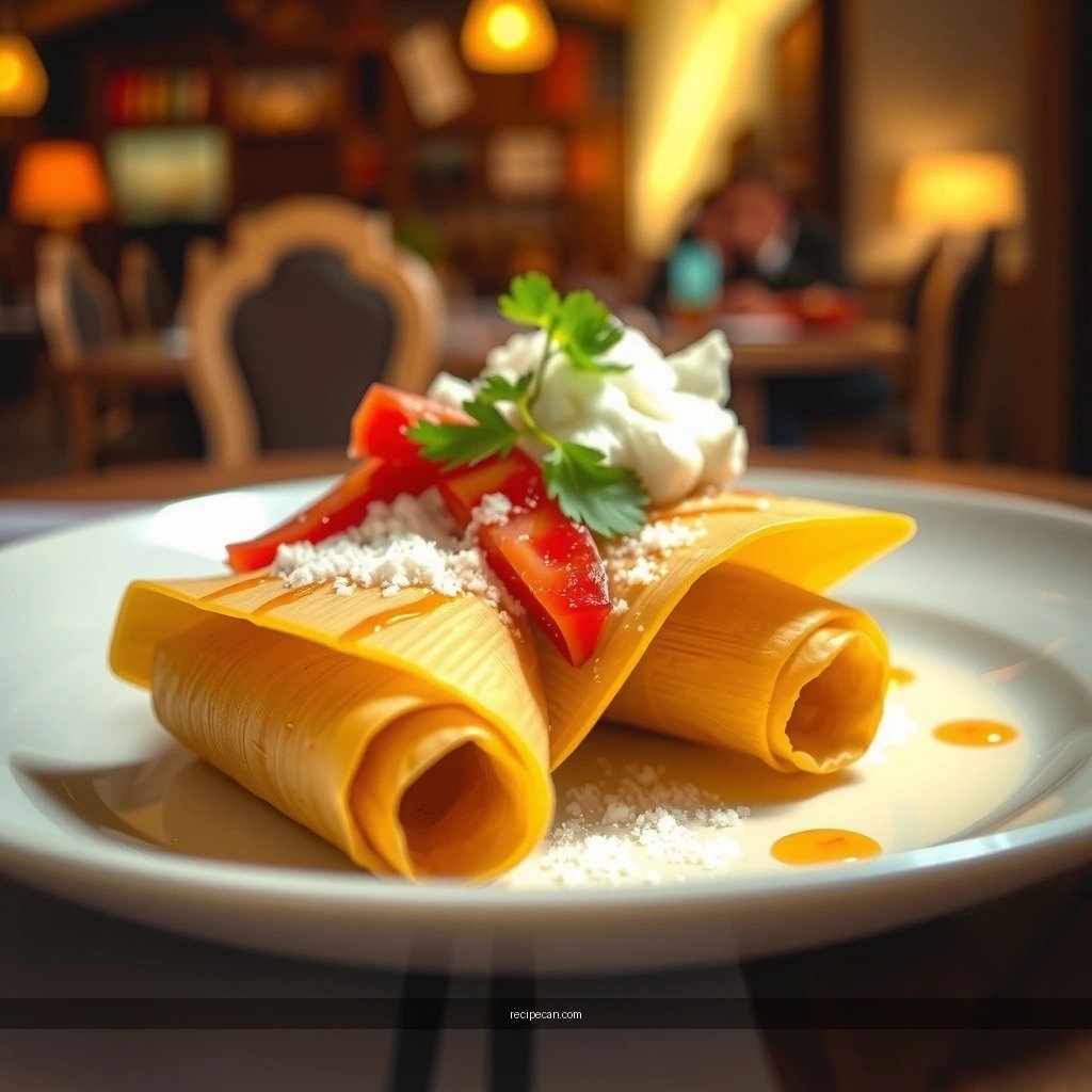Instructions - recipe for masa for tamales