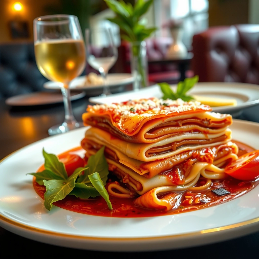 Italian Lasagne - italian recipe for lasagne