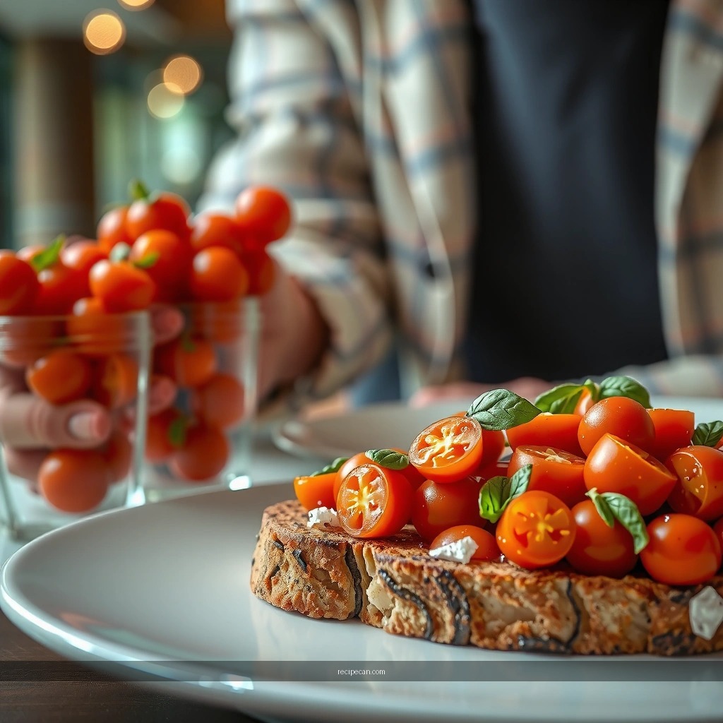 Jar Packing - canning bruschetta recipe
