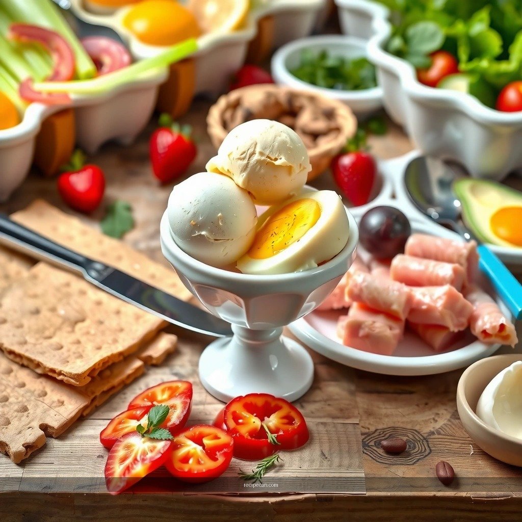 Keto Base - keto ice cream recipe with eggs