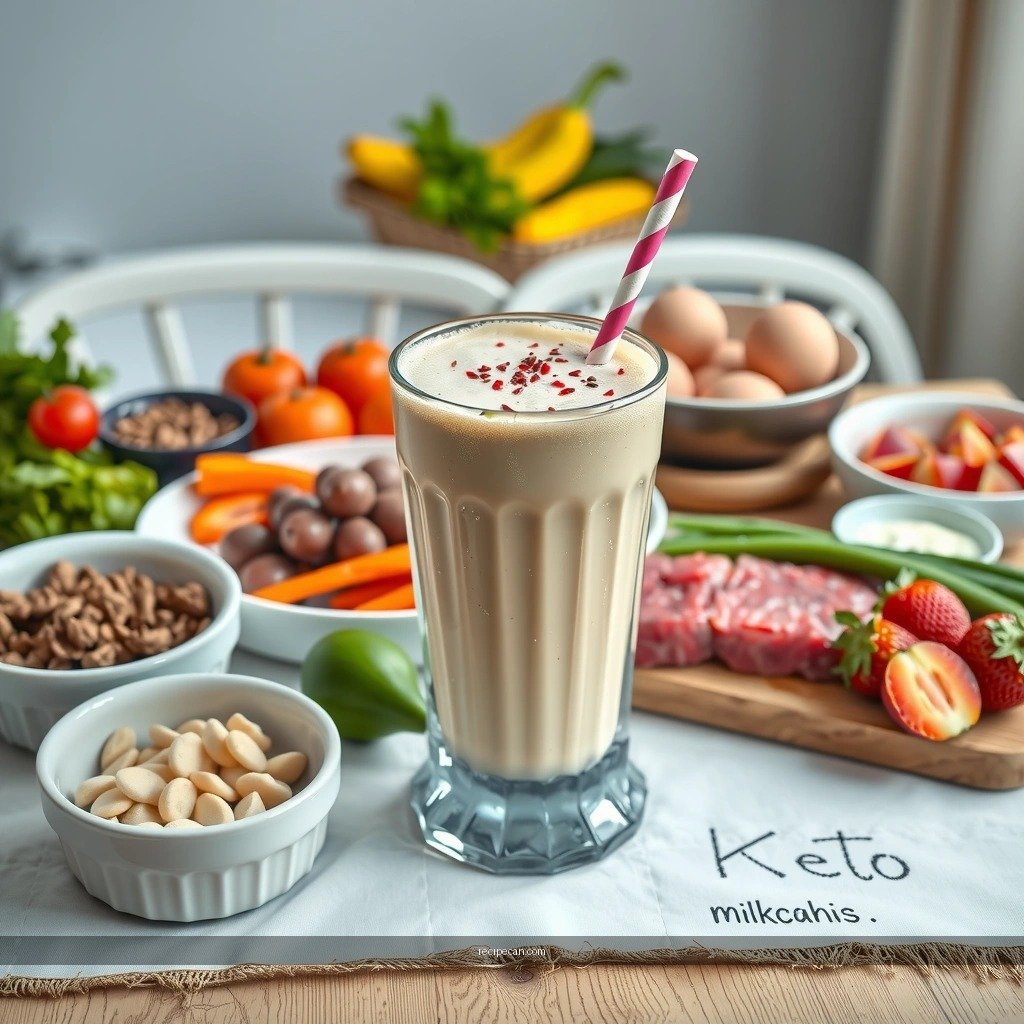 Keto Milkshake - keto milkshake recipe