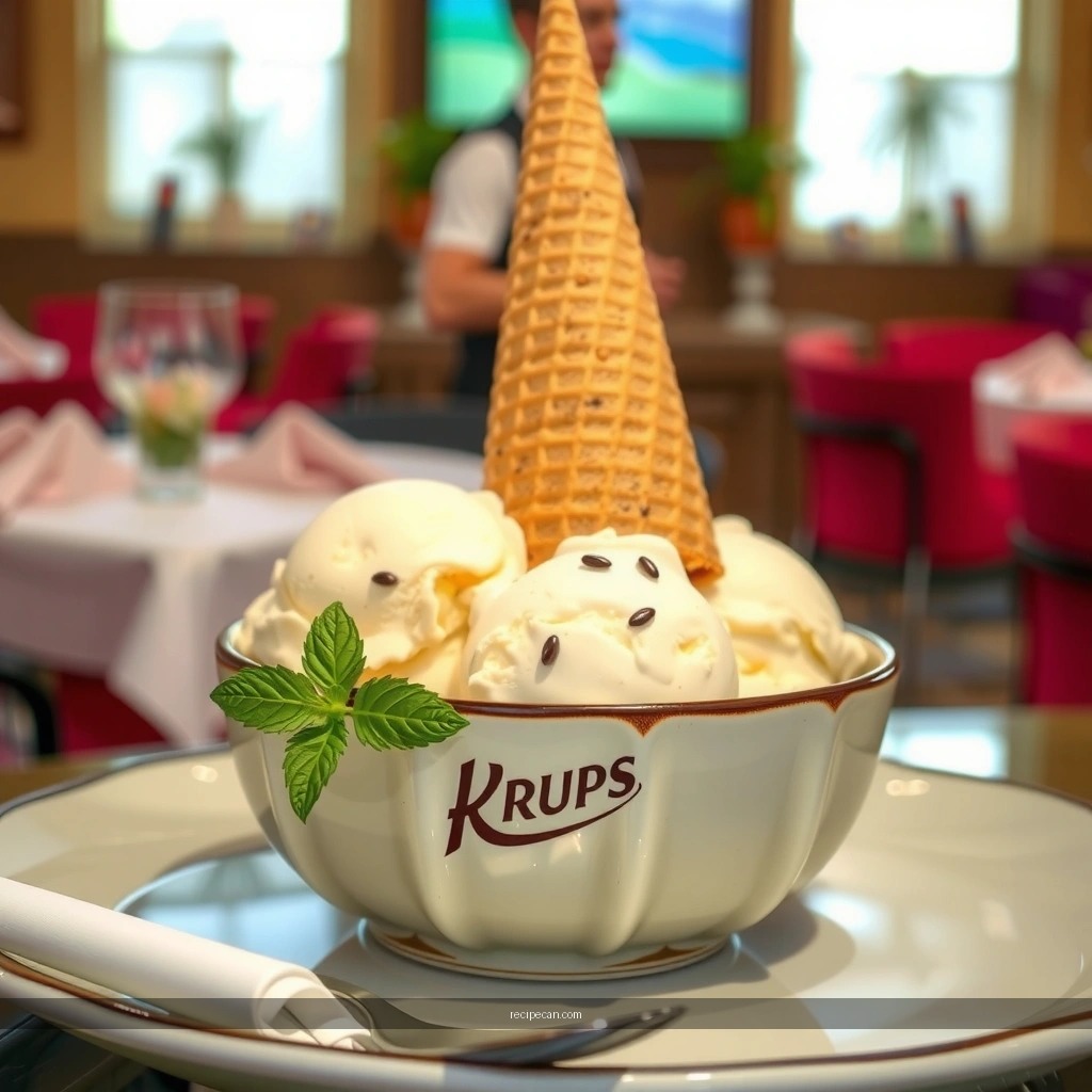 Krups Vanilla & Custard Recipes - krups ice cream maker recipes